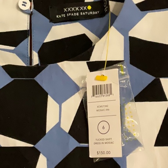 Kate Spade Saturday Sleeveless Cotton Dress - Picture 2 of 7